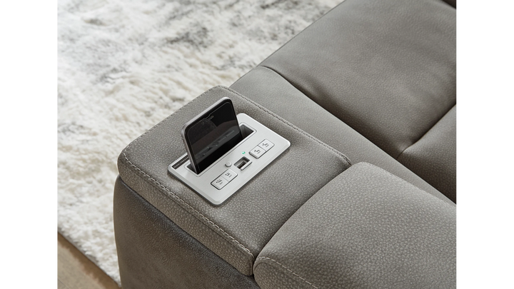 Modern Heritage Next Gen 3-Seater Leather Power Reclining Sofa