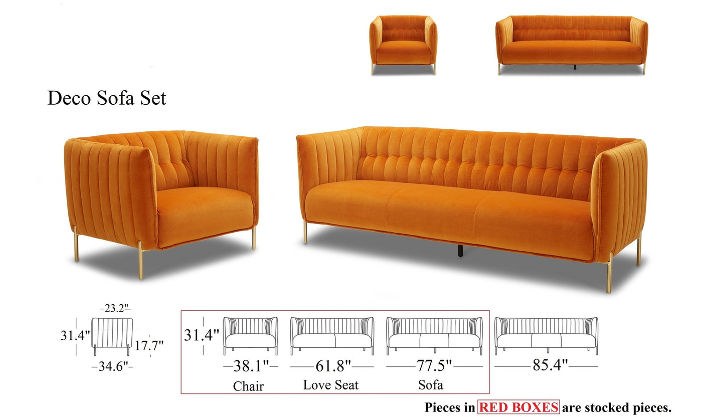 Deco Chair-Chairs-Jennifer Furniture