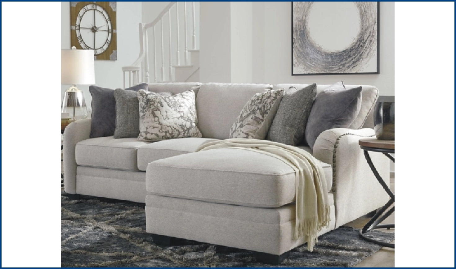 Dellara Sectional Sofa-Sectional Sofas-Jennifer Furniture