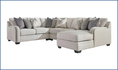 Dellara Sectional Sofa-Sectional Sofas-Jennifer Furniture