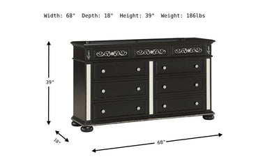 Diana Dresser-Dressers-Jennifer Furniture