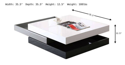 Diapo Modern Coffee Table-Coffee Tables-Jennifer Furniture