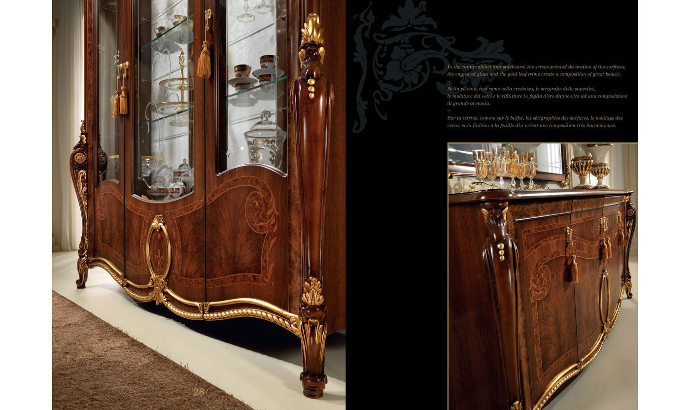 Donatello China Cabinet-China Cabinets-Jennifer Furniture