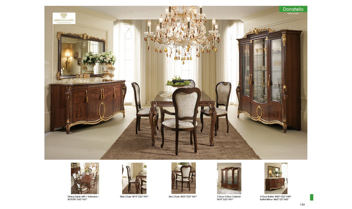 Donatello China Cabinet-China Cabinets-Jennifer Furniture