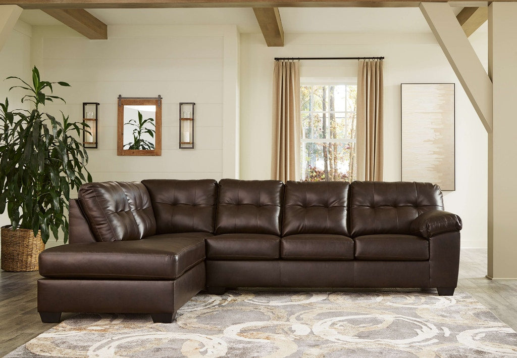 Donlen 2-Piece Sectional Sofa-Sectional Sofas-Jennifer Furniture