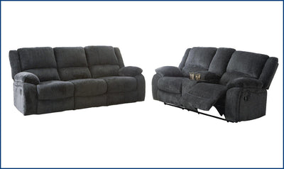 Draycoll Power Reclining Set-Living Room Sets-Jennifer Furniture