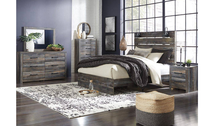 Drystan Bedroom Set-Bedroom Sets-Jennifer Furniture