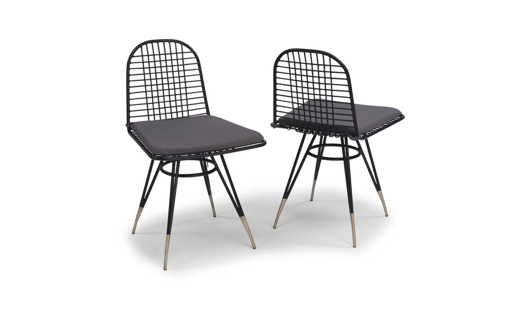 Du Juor Chair with Cushion (Set of 2) by homestyles-Chairs-Jennifer Furniture