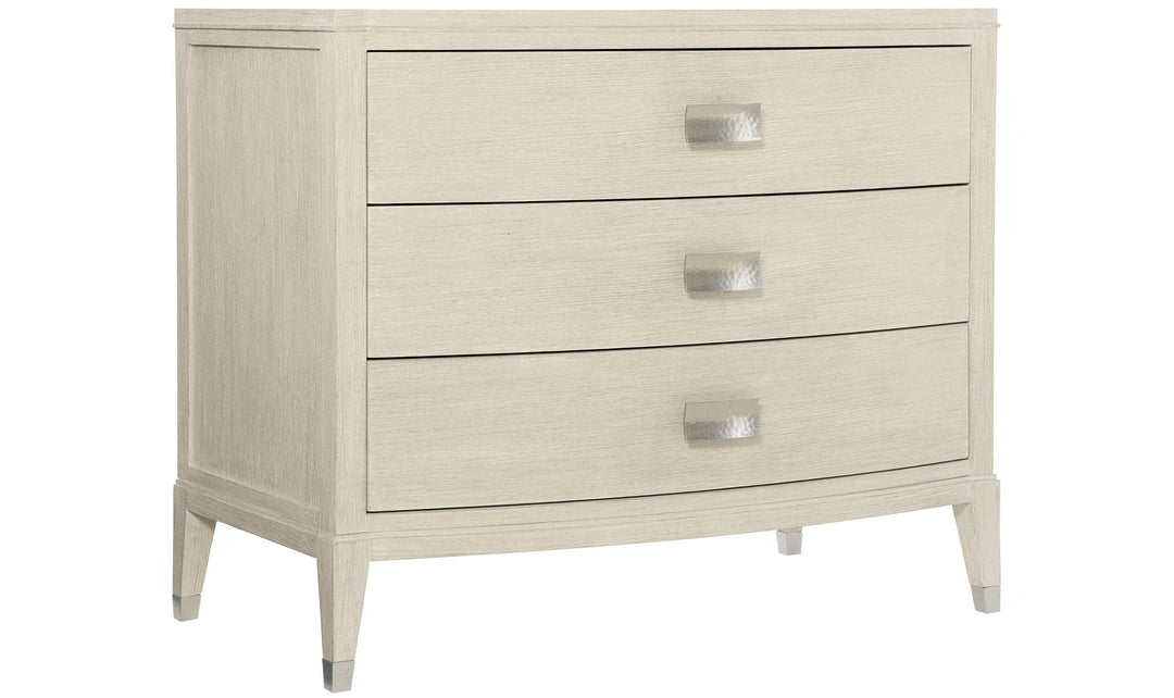 East Hampton 3-Drawers Nightstand-Nightstands-Jennifer Furniture