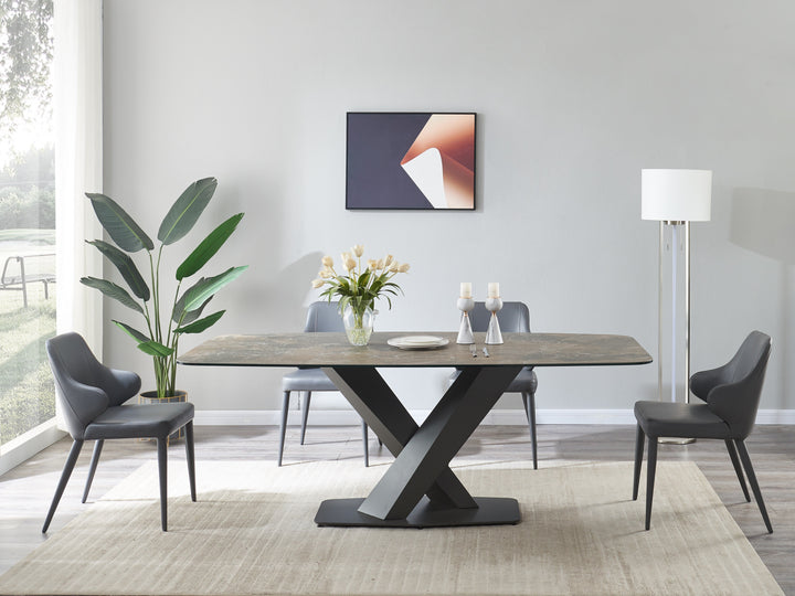 Elegance Fixed Dining Table-Dining Tables-Jennifer Furniture