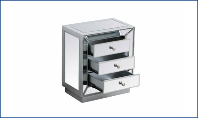 Elegant Chest-16S-Antique Silver-Storage Chests-Jennifer Furniture