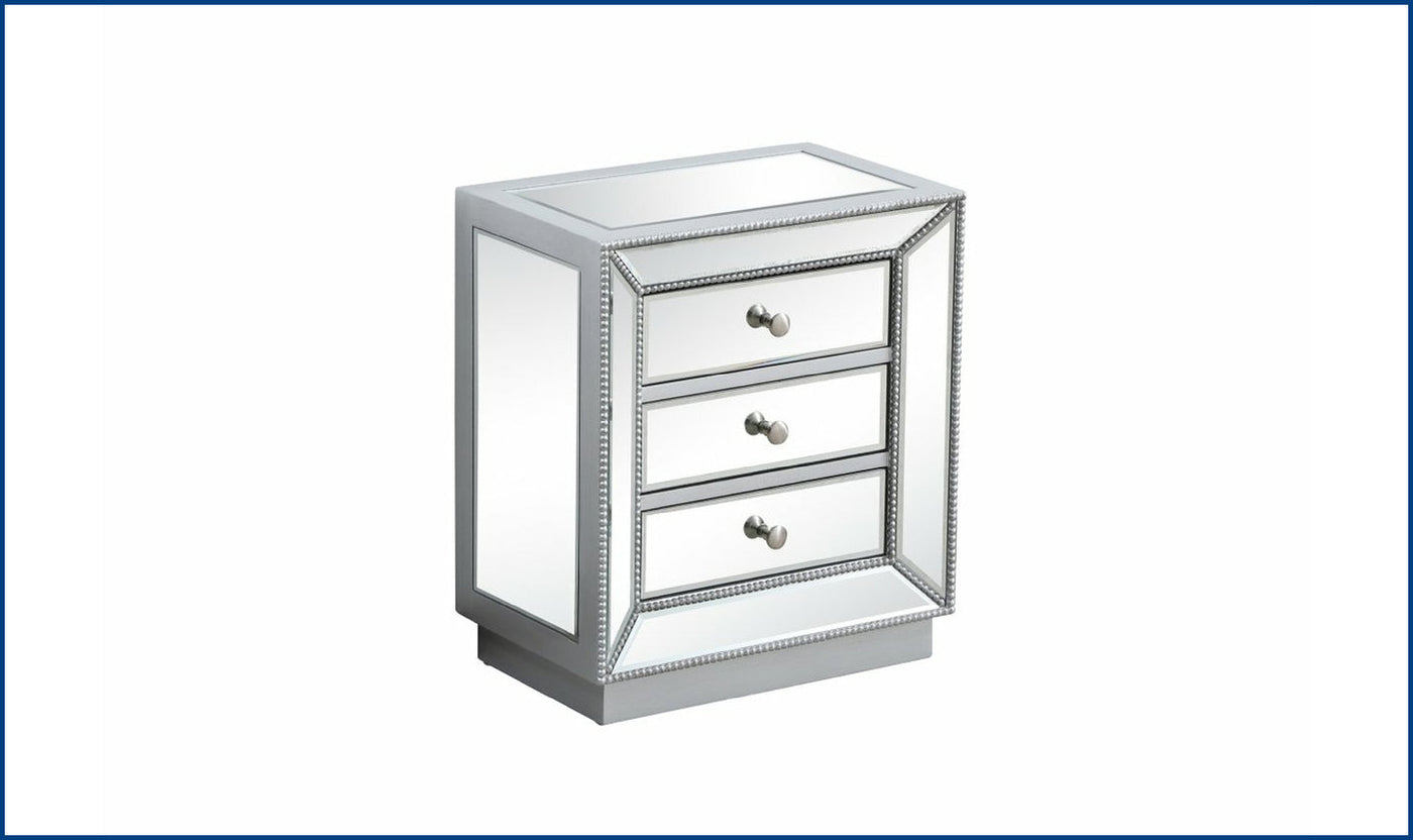 Elegant Chest-16S-Antique Silver-Storage Chests-Jennifer Furniture