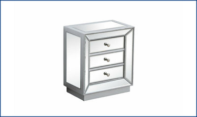 Elegant Chest-16S-Antique Silver-Storage Chests-Jennifer Furniture