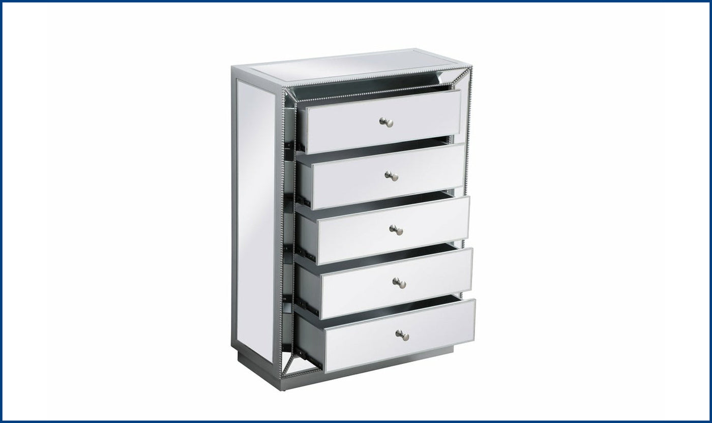 Elegant Chest-26S-Antique Silver-Storage Chests-Jennifer Furniture