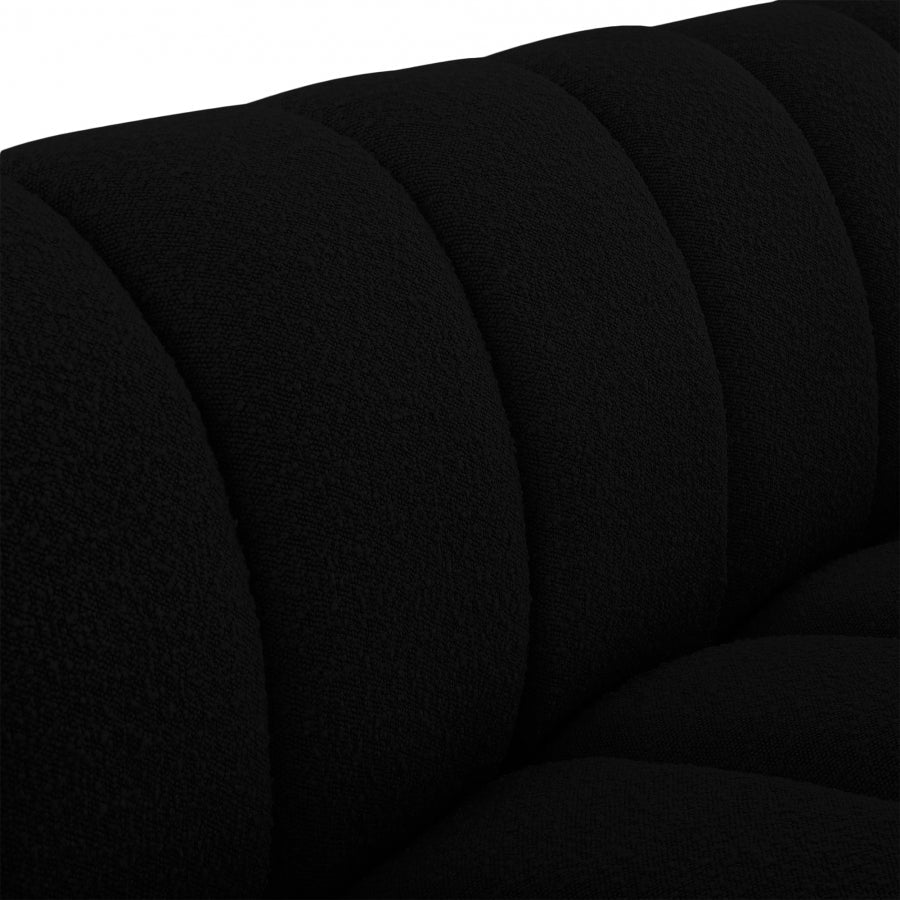 Elijah Boucle Loveseat-Loveseats-Jennifer Furniture
