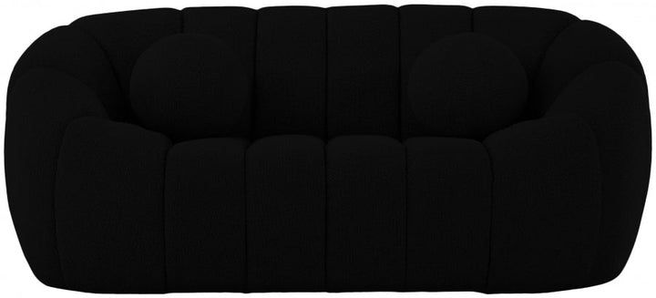 Elijah Boucle Loveseat-Loveseats-Jennifer Furniture