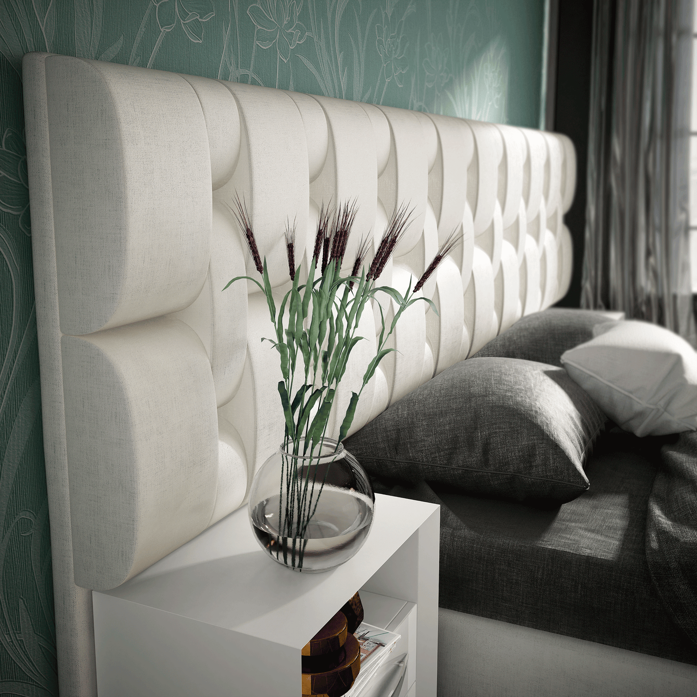 Emporio Bed-Beds-Jennifer Furniture