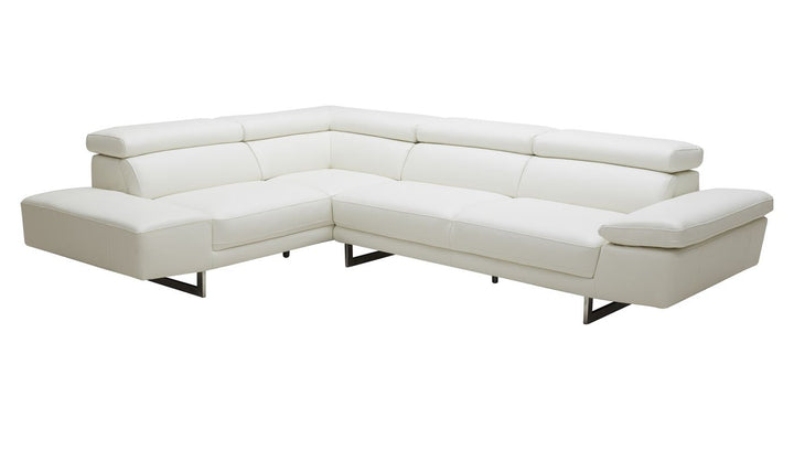 En-tete Italian Leather Sectional Sofa-Sectional Sofas-Jennifer Furniture