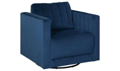 Erlin Ink Swivel Accent Chair Bench Craft-Accent Chairs-Jennifer Furniture