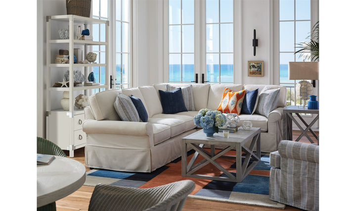 ESCAPE-COASTAL LIVING HOME BOARDWALK COCKTAIL TABLE-Coffee Tables-Jennifer Furniture