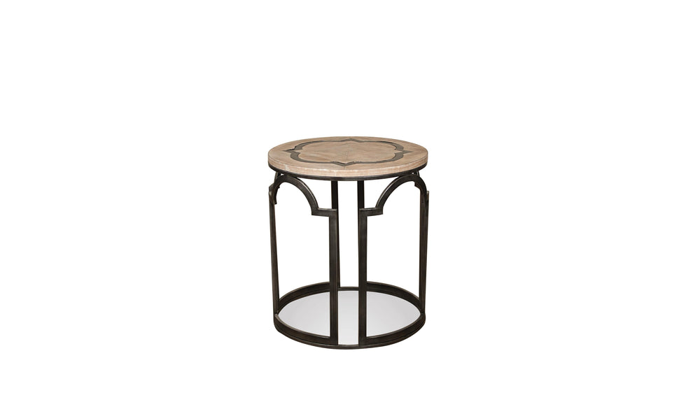 Estelle Round End Table-End Tables-Jennifer Furniture