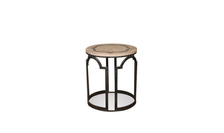 Estelle Round End Table-End Tables-Jennifer Furniture
