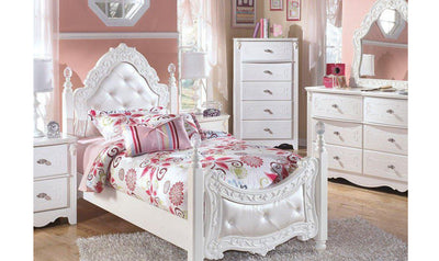 Exquisite Bedroom Set-Bedroom Sets-Jennifer Furniture