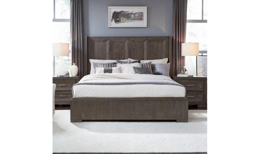 Facets Complete California King Shelter Bed-Beds-Jennifer Furniture