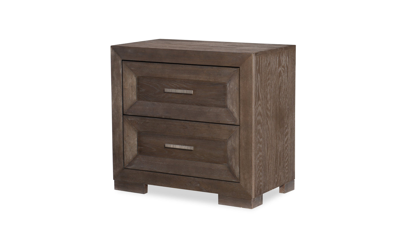 Facets Night Stand-Nightstands-Jennifer Furniture