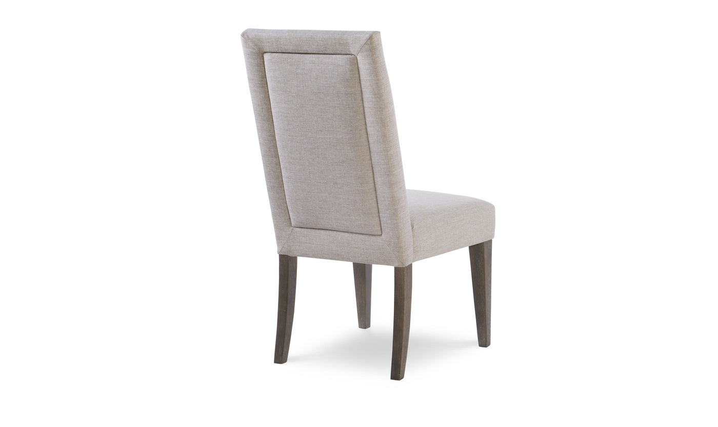 Facets Upholstered Back Side Chair-Dining Side Chairs-Jennifer Furniture