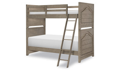 Farm House Complete Twin over Twin Bunk Bed-Beds-Jennifer Furniture