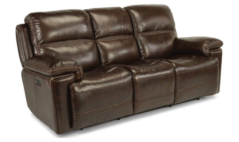Fenwick Power Reclining Sofa With Power Headrests-Sofas-Jennifer Furniture
