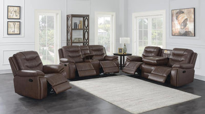 Flamenco Motion Loveseat-Loveseats-Jennifer Furniture
