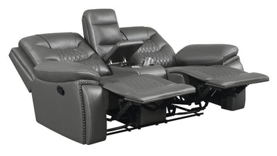 Flamenco Motion Loveseat-Loveseats-Jennifer Furniture