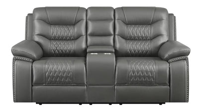 Flamenco Motion Loveseat-Loveseats-Jennifer Furniture