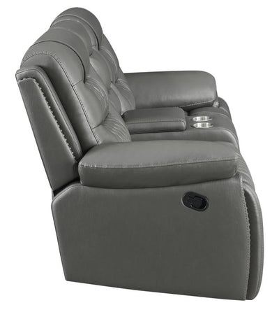Flamenco Motion Loveseat-Loveseats-Jennifer Furniture