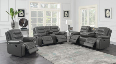 Flamenco Motion Loveseat-Loveseats-Jennifer Furniture