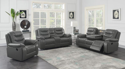 Flamenco Motion Loveseat-Loveseats-Jennifer Furniture