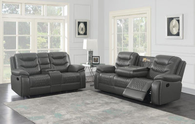 Flamenco Motion Loveseat-Loveseats-Jennifer Furniture