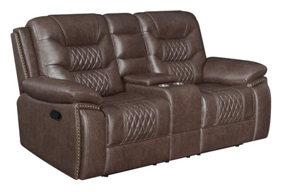 Flamenco Motion Loveseat-Loveseats-Jennifer Furniture