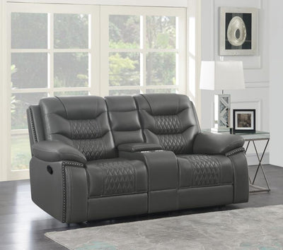 Flamenco Motion Loveseat-Loveseats-Jennifer Furniture