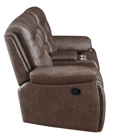 Flamenco Motion Loveseat-Loveseats-Jennifer Furniture