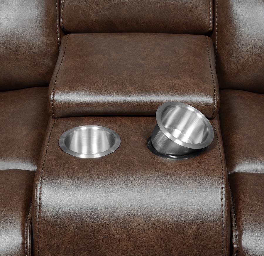 Flamenco Motion Loveseat-Loveseats-Jennifer Furniture