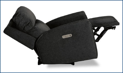 Flexsteel Jarvis Power Recliner with Power Headrest-Recliner Chairs-Jennifer Furniture