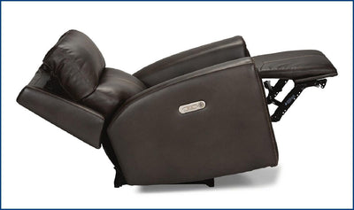 Flexsteel Jarvis Power Recliner with Power Headrest-Recliner Chairs-Jennifer Furniture