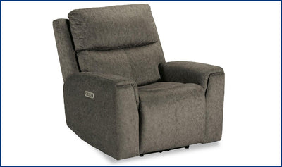 Flexsteel Jarvis Power Recliner with Power Headrest-Recliner Chairs-Jennifer Furniture