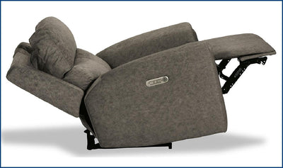 Flexsteel Jarvis Power Recliner with Power Headrest-Recliner Chairs-Jennifer Furniture