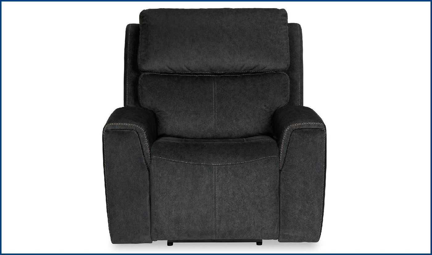 Flexsteel Jarvis Power Recliner with Power Headrest-Recliner Chairs-Jennifer Furniture
