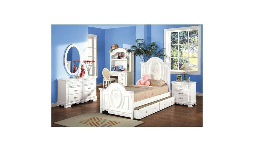 Flora Full Panel Bed-Beds-Jennifer Furniture