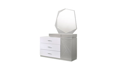 Florence Dresser with Mirror-Dressers-Jennifer Furniture